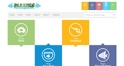 Desktop Screenshot of parkersaquatic.com