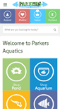 Mobile Screenshot of parkersaquatic.com